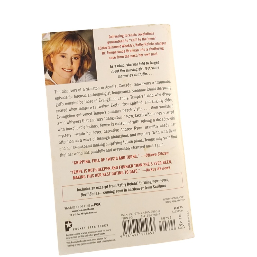 Kathy Reichs Tempe Brennan Mystery Thriller Novel Book Lot of 8 Bones Series - Picture 6 of 11